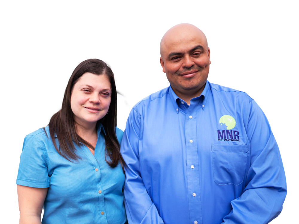 Raquel y Mario, fundadores y codirectores generales de MNR Pest Solutions